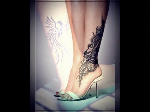 tatuajes de pierna mujer