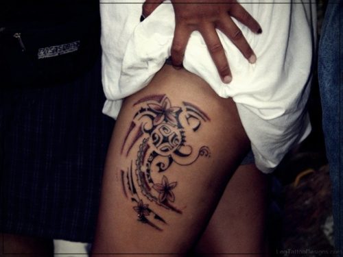 tatuajes en la pierna para mujer 2015
