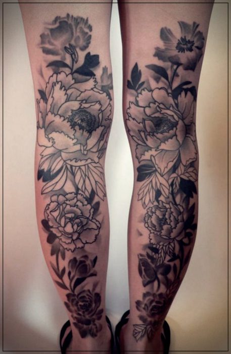 tatuajes para pierna chiquitos mujer
