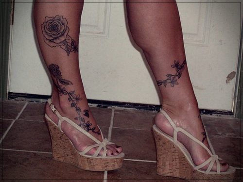 tatuajes pierna mujer