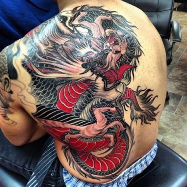 tatuajes de dragones 3d