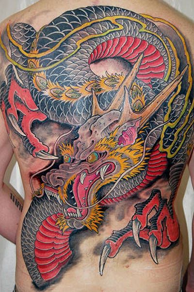 tatuajes de dragones chinos
