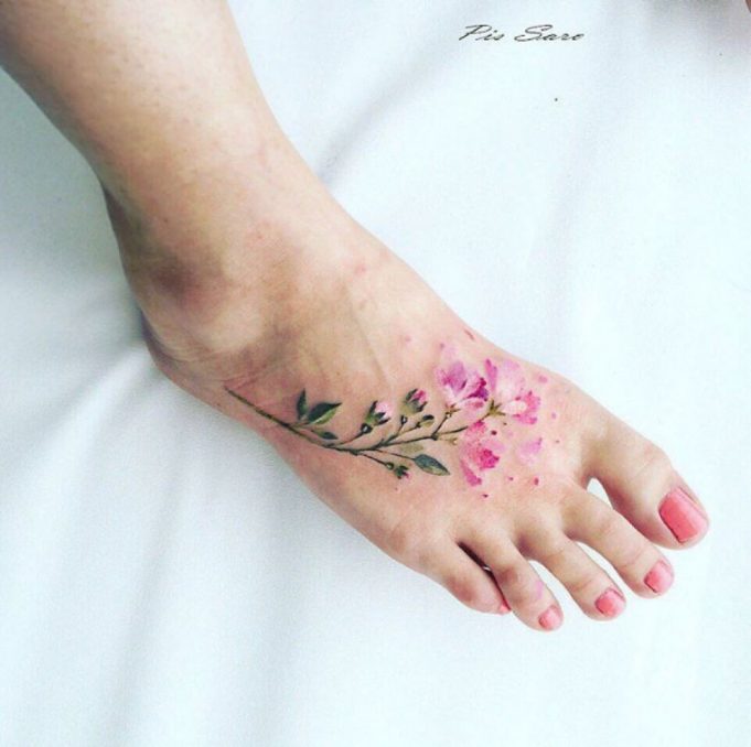 Tatuajes en el pie: 10 modelos recomendados para ti Tatuajes en el pie 6