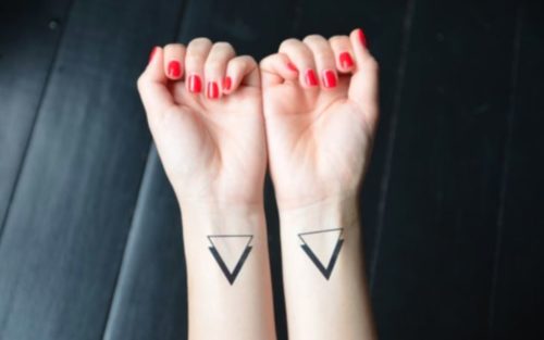 tatuajes triangulos