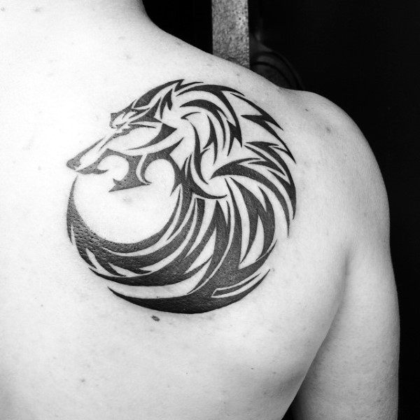 Tatuajes de LOBOS tribal