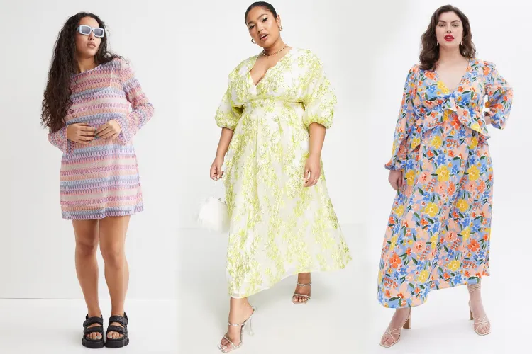 5 vestidos para gorditas que lucen hermosos! 7 - 【MioEstilo】 modelos de marca vestidos de verano 2022 tendencia redonda de mujer