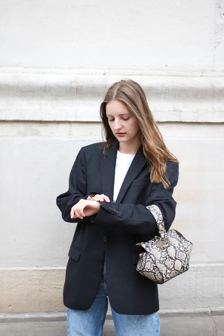 ¿Qué modelos de chaquetas están a la moda? 4 - 【MioEstilo】 blazer de abrigo largo para mujer tendencia otoño 2022 de temporada media