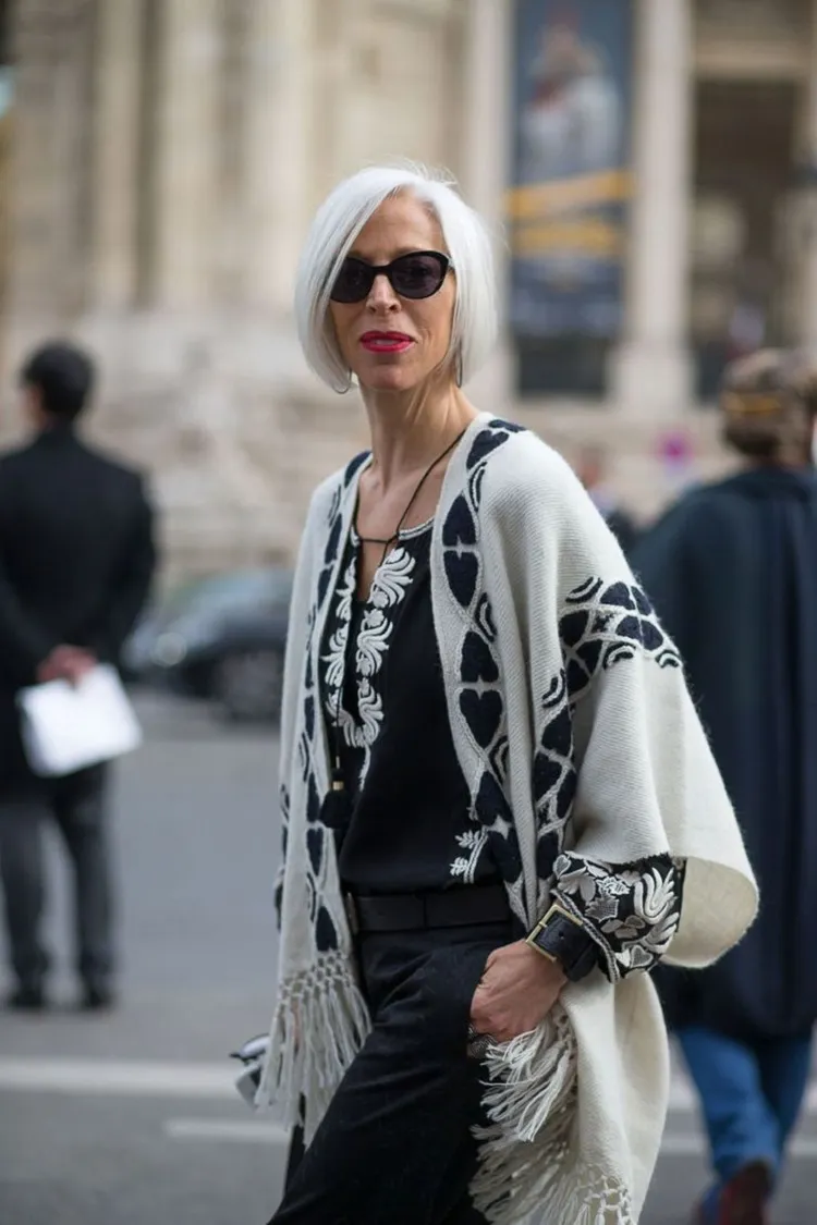 Cómo lograr el estilo bohemio chic a los 50