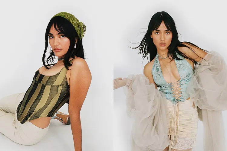 ¿Cómo llevar un corsé bustier? El sucesor del crop top! 6 - 【MioEstilo】 corsé bustier de mujer primavera verano 2022 colección meow corsés de mujer moda eco responsable