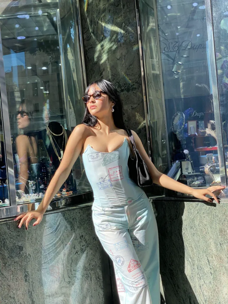 ¿Cómo llevar un corsé bustier? El sucesor del crop top! 15 - 【MioEstilo】 corsé mujer moda corsé eco-responsable