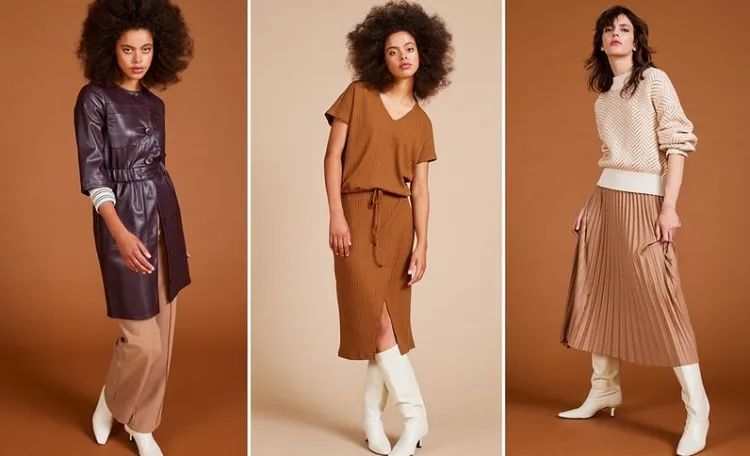 tendencias de moda de color natural terroso 2022 evitar cómo reemplazar