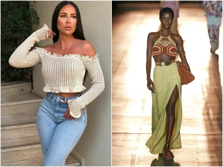 Ropa de mujer: lo que no debe faltar este verano 11 - 【MioEstilo】 top de crochet de moda primavera-verano 2022