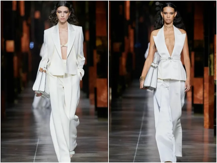 Ropa de mujer: lo que no debe faltar este verano 9 - 【MioEstilo】 ropa de moda primavera-verano 2022 traje blanco