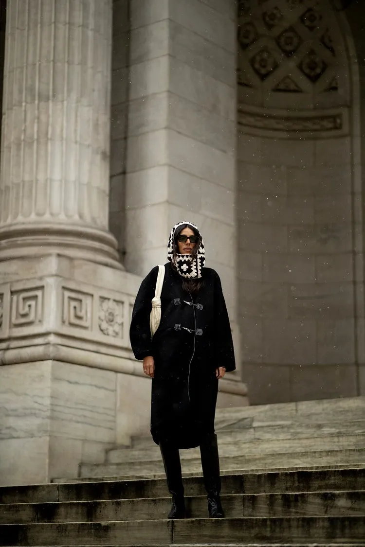 pasamontañas tejido pasamontañas accesorios tendencias streetwear nueva york semana de la moda 2022