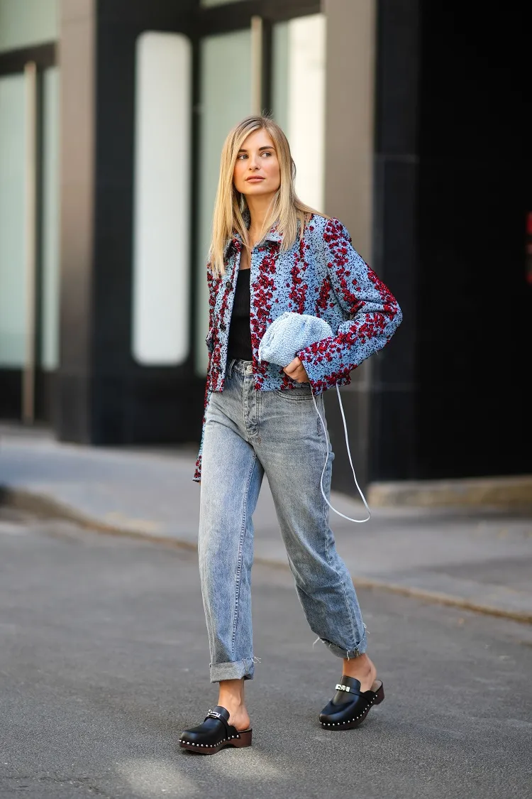 moda zuecos zapatos de mujer primavera verano 2022