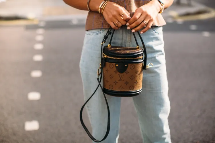 bolso de cubo de moda para ropa de trabajo de mujer 2022