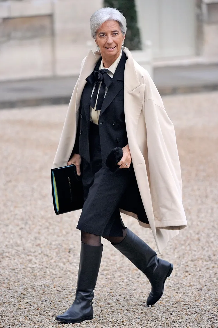 christine-lagarde-power-dressing-fashion-cómo vestirse a los 60 en 2022