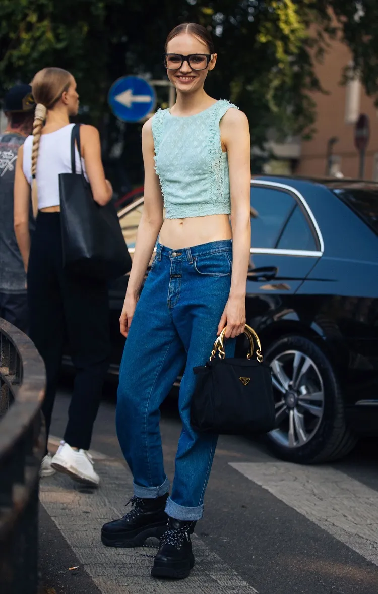 Estilo de los 90: Cómo usarlo y lucir moderna 8 - 【MioEstilo】 jeans cintura baja mujer marca 2022