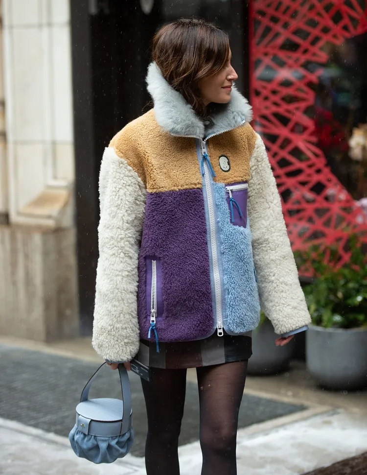 Chaquetas polares: Formas de combinarlas para lucir elegante 4 - 【MioEstilo】 Chaqueta de lana cómo adoptar esta tendencia de moda inesperada