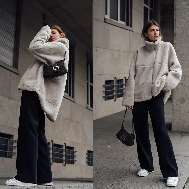 Chaquetas polares: Formas de combinarlas para lucir elegante 6 - 【MioEstilo】 Tendencia de moda 2022 Cómo llevar la chaqueta polar