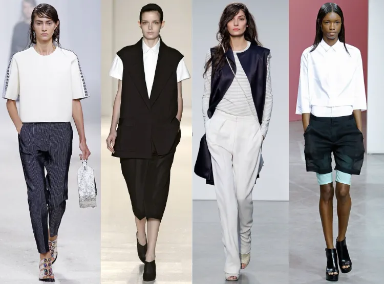 sastrería tendencias cortes inspirados en la moda femenina sastrería trajes de hombre 2014