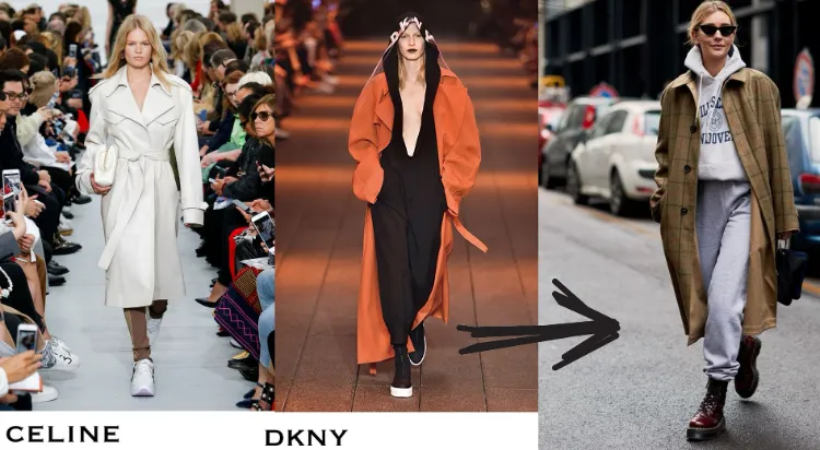 sastrería femenina 2022 inspiración moda pasarelas interpretación estilo urbano