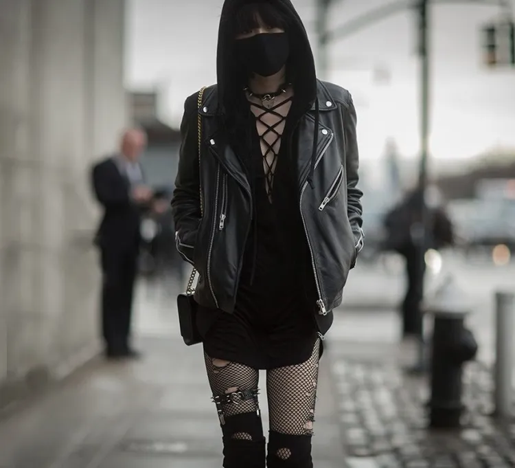 Ideas de tendencias "góticas" que te harán ver muy bien 4 - 【MioEstilo】 vestido gotico mujer estilo red