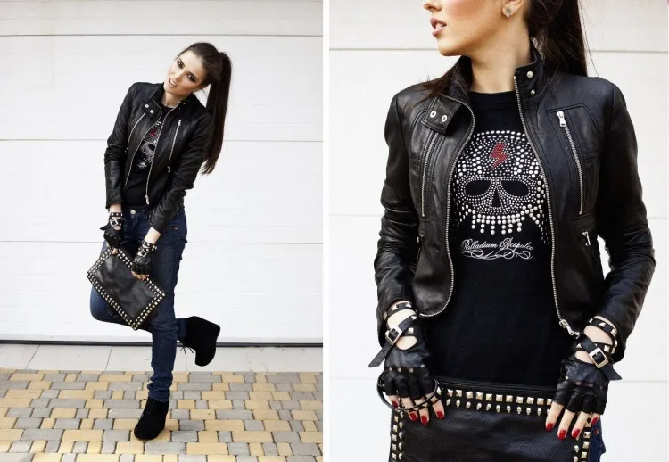 Ideas de tendencias "góticas" que te harán ver muy bien 10 - 【MioEstilo】 Accesorios metálicos de estilo gótico para mujer.