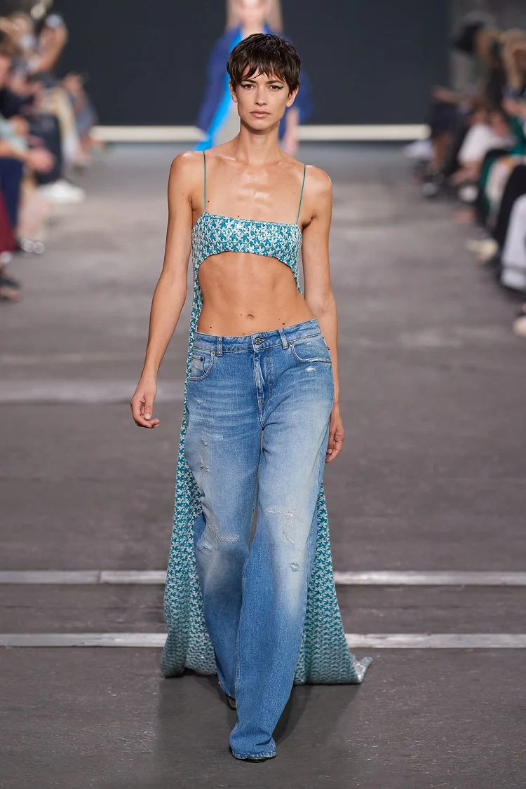 Tendencia denim ancho 2022