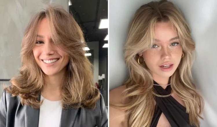 mariposa corte de pelo peinado salón mujer tendencia corte otoño invierno 2021 2022