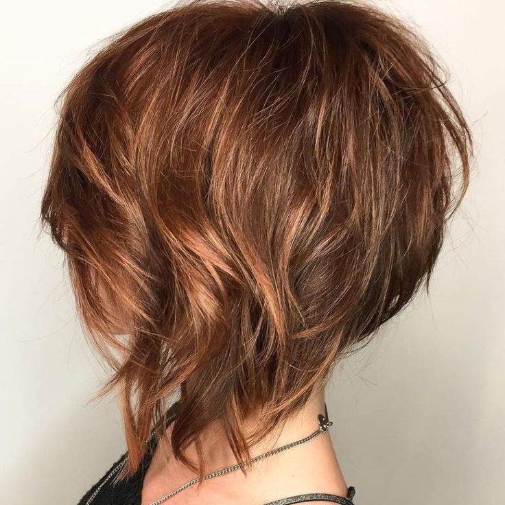 Corte en capas y bob corto: dos estilos muy populares 4 - 【MioEstilo】 pelo fino degradado cuadrado