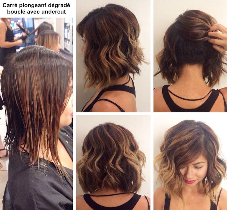 Corte en capas y bob corto: dos estilos muy populares 9 - 【MioEstilo】 cuadrado degradado con reborde curvado