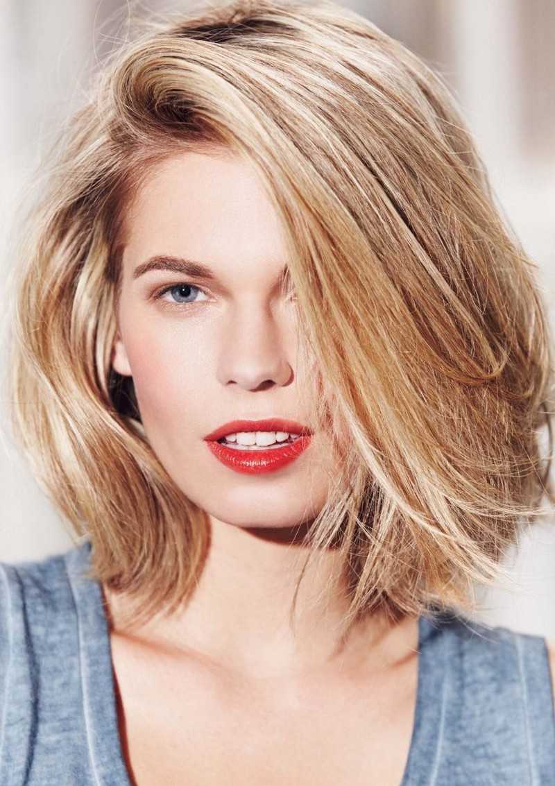 Tipo de corte de buceo largo o corto, ¿cómo elegir correctamente? 9 - 【MioEstilo】 dip-square-largo-dorado-pelo-rubio