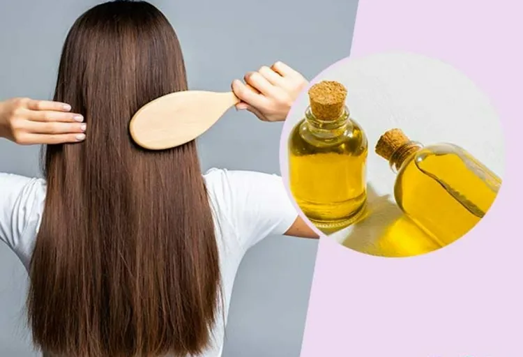 cabello resplandeciente y sedoso fortalece raíces nutre hebras capilares