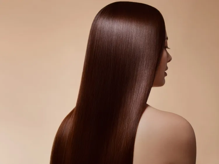 cabello natural resplandeciente sesión quincenal de lavado con aceite