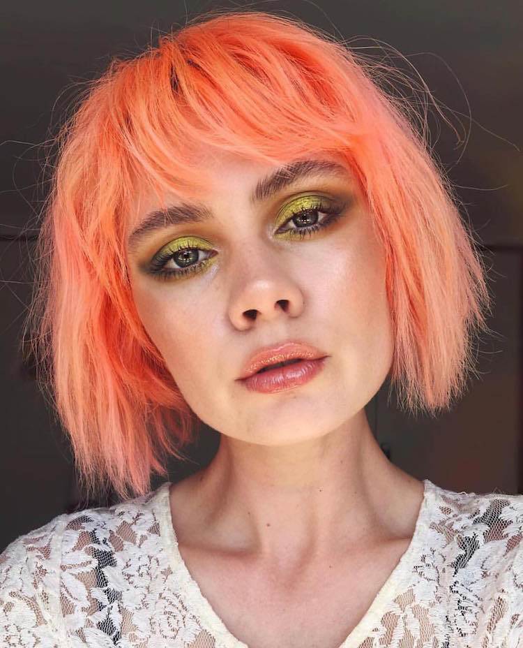 Tinte de cabello coral inspirado en el tono del año Pantone de este año 11 - 【MioEstilo】 Color coral Pantone para el cabello inspirado en el color del año