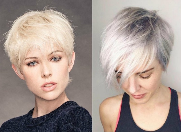 cabello corto despeinado hacia adelante sin raya visible