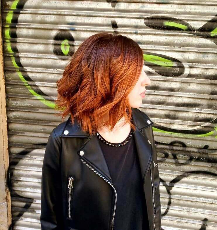 Cabello color cobre - ¡los tonos más apasionados que no debes perderte! 13 - 【MioEstilo】 estilo bob pelo corto ondulado cobrizo
