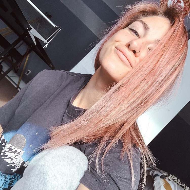 cómo teñir el cabello de oro rosa por ti mismo kaitlynwedan