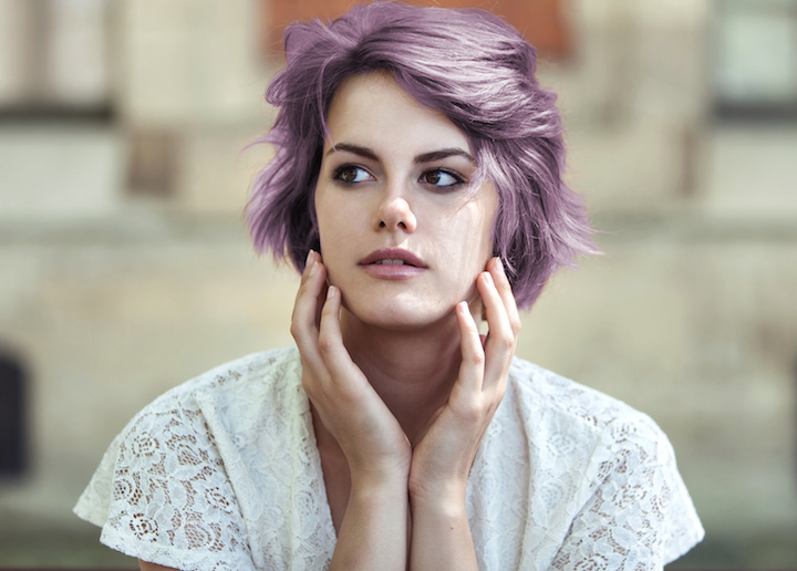 Descubriendo el tono veraniego que se usará esta temporada 20 - 【MioEstilo】 pastel cabello morado corte de pelo corto mujer verano