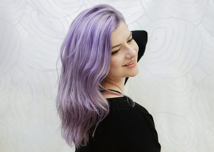 Descubriendo el tono veraniego que se usará esta temporada 15 - 【MioEstilo】 cabello morado claro nuevo color tendencia verano actual