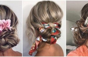1658260526 chignon mariage boheme chic mariage cheveux mi long fin lisse boucle
