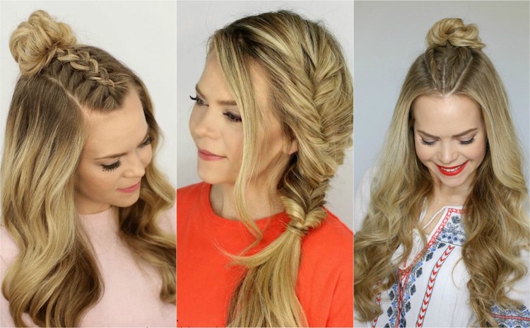 chic-bohemia-peinado-ideas-con-trenza-cabello largo