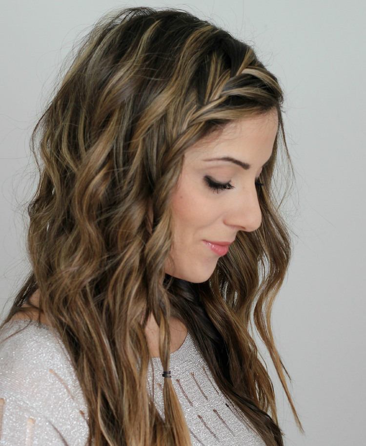 Peinado de trenza chic bohemio sencillo de llevar a diario