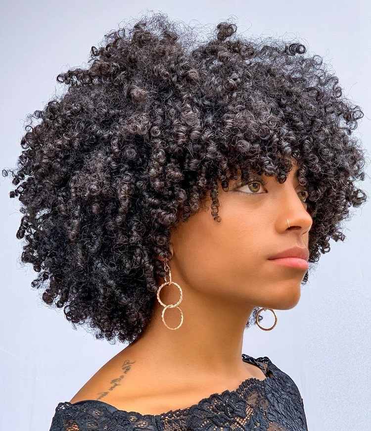 peinado para cabello largo y rizado peinado facil medio para cabello rizado con elastico