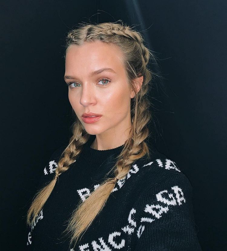 que peinado hacer cuando tienes el pelo graso trenzas boxer y largas trenzas pegadas