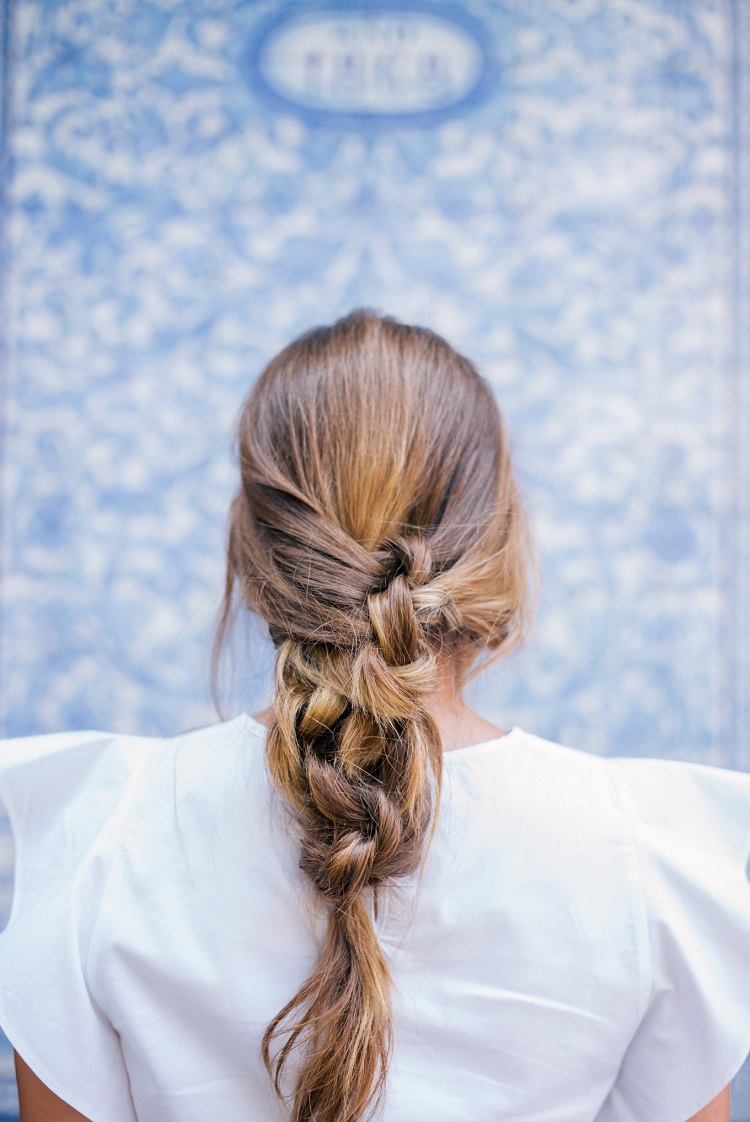 peinado de verano rápido y sencillo cabello largo