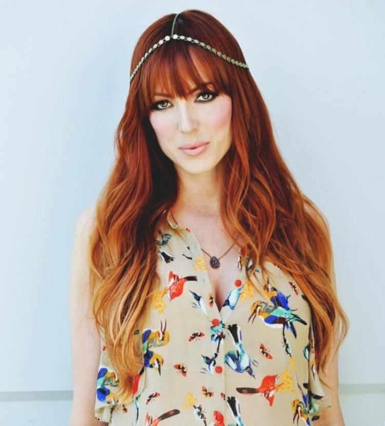 Estilo sencillo de hacer: cabello cobrizo con adorno bohemio adorno-peinado-sencillo-de-hacer-cobre-peinado-bohemio