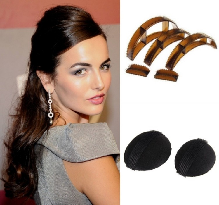 accesorio para el pelo sencillo de hacer pelo largo y ondulado
