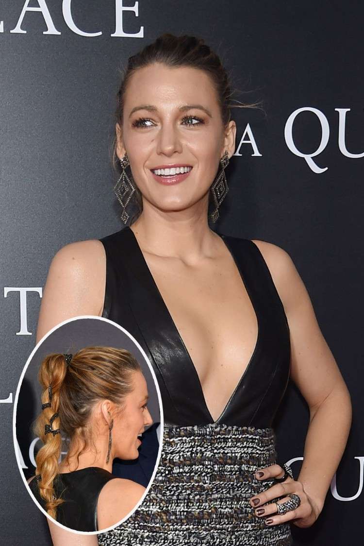 Más de 50 sugerencias de verano inspiradas en las celebridades 11 - 【MioEstilo】 estilo femenino 2018 verano Blake Lively trenzado coleta